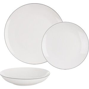 Jídelní sada 18 ks z kostního porcelánu Decora – Orion obraz