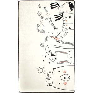 Dětský koberec Be Happy, 100 x 160 cm obraz