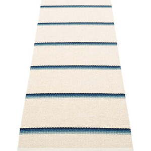 Modro-krémový vnitřní a venkovní běhoun 70x180 cm Olle Blue Vanilla – Pappelina obraz