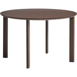 Kulatý zahradní jídelní stůl se skleněnou deskou ø 120 cm Erice – Kave Home obraz