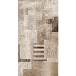 Béžový pratelný koberec 50x80 cm Cubo – Vitaus obraz