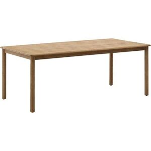 Zahradní jídelní stůl z masivu akácie 100x200 cm Sori – Kave Home obraz