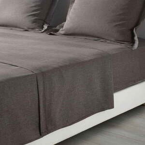 Tmavě hnědé prostěradlo 180x290 cm Actually – douceur d'intérieur obraz