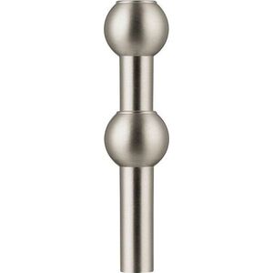 Kovová váza v matně stříbrné barvě (výška 10 cm) Nagel – STOFF Nagel obraz