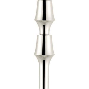 Kovová váza v leskle stříbrné barvě (výška 11 cm) BMF – STOFF Nagel obraz