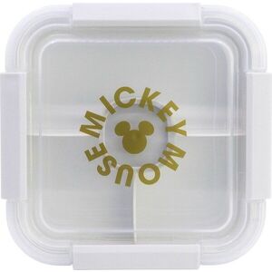 Bílý plastový dětský svačinový box Mickey Mouse – STOR obraz