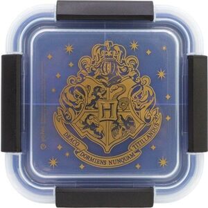 Tmavě modrý plastový dětský svačinový box Harry Potter – STOR obraz