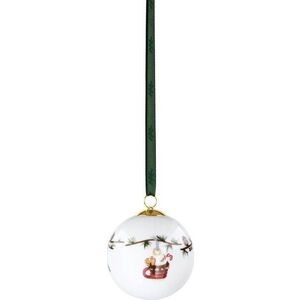 Porcelánová ručně malovaná vánoční ozdoba ø 6 cm Hammershøi Christmas – Kähler Design obraz