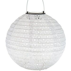 LED závěsné solární venkovní svítidlo ø 25 cm Luce – Dakls obraz