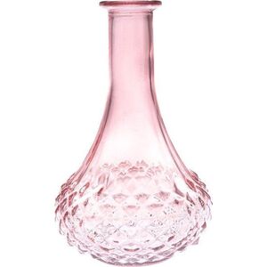 Růžová skleněná váza (výška 21 cm) – Dakls obraz