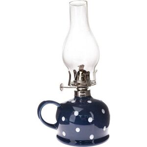 Keramická petrolejová lampa (výška 28 cm) – Dakls obraz