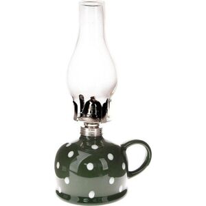 Keramická petrolejová lampa (výška 28 cm) – Dakls obraz