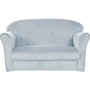 Světle modrá sametová dětská pohovka 78 cm Lil Sofa – Roba obraz