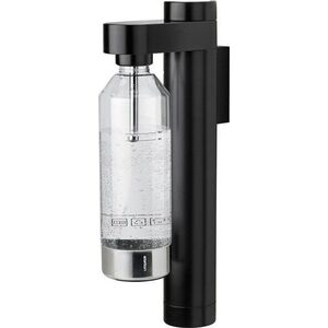 Černý výrobník sody z nerezové oceli Brus – Stelton obraz