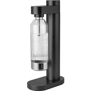 Černý výrobník sody z nerezové oceli Brus – Stelton obraz