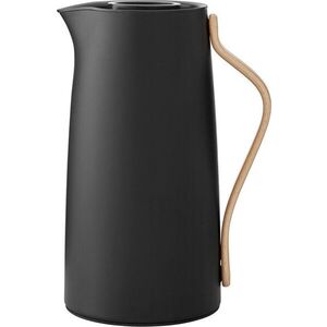 Černá termokonvice z nerezové oceli 1, 2 l Emma – Stelton obraz