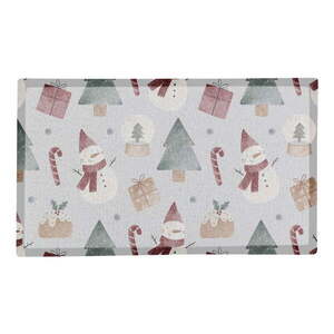Rohožka s vánočním motivem 40x70 cm Snowman – Artsy Doormats obraz