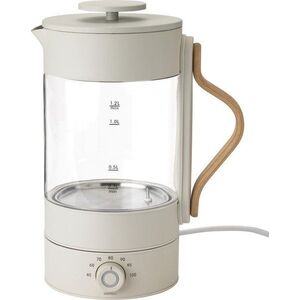 Béžová skleněná rychlovarná konvice 1, 2 l Emma – Stelton obraz