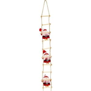 Závěsná vánoční dekorace Climbing Santa – Sass & Belle obraz
