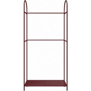 Vínový kovový stojan na oblečení 92x186x39 cm Arch – Mette Ditmer Denmark obraz
