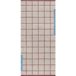 Vínový/šedý koberec 70x150 cm Network – Mette Ditmer Denmark obraz
