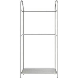Kovový stojan na oblečení v matně stříbrné barvě 92x186x39 cm Arch – Mette Ditmer Denmark obraz