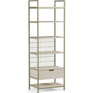 Zelená ocelová knihovna 60x179, 5x40 cm Amara – Marckeric obraz