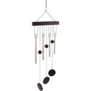 Závěsná zvonkohra ve stříbrné barvě Esschert Design, 58 cm obraz