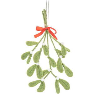 Vlněná ručně vyrobená vánoční ozdoba 25 cm Mistletoe – Sass & Belle obraz