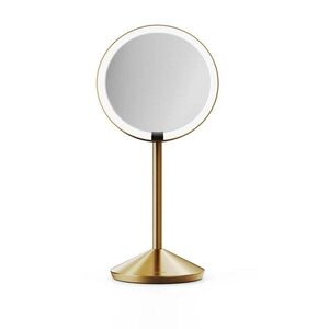 Kosmetické zrcadlo s osvětlením/zvětšovací (zvětšení 10x) ø 12 cm – simplehuman obraz