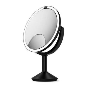 Kosmetické zrcadlo s osvětlením/zvětšovací (zvětšení 5x/zvětšení 10x) ø 25 cm Trio Max – simplehuman obraz
