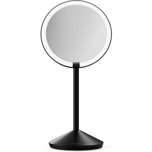 Kosmetické zrcadlo s osvětlením/zvětšovací (zvětšení 5x) ø 12 cm – simplehuman obraz