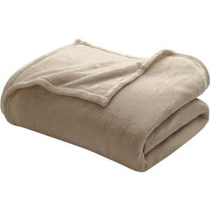 Taupe deka z mikroflanelu 220x240 cm Flanou – douceur d'intérieur obraz
