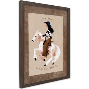 Tištěný obraz s rámem 30x40 cm Rodeo – Styler obraz
