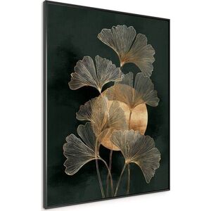 Tištěný obraz s rámem 60x80 cm Gold Ginkgo – Styler obraz