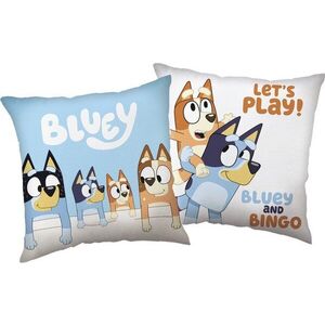Dětský polštářek ø 40 cm Bluey "Let´s Play" – Jerry Fabrics obraz
