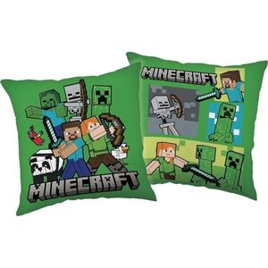 Dětský polštářek ø 40 cm Minecraft "Life" – Jerry Fabrics obraz