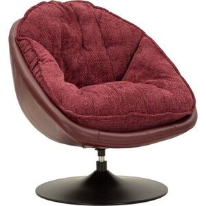 Vínové otočné křeslo Retro Style – Mauro Ferretti obraz