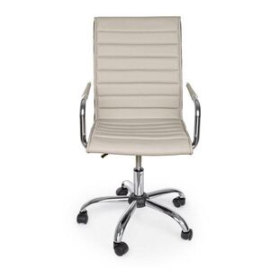 Taupe kancelářská židle z imitace kůže Perth – Yes Everyday obraz