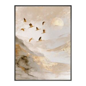Tištěný obraz s rámem 60x80 cm Golden Peaks II – Styler obraz