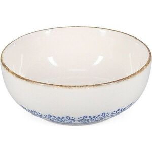 Bílá/modrá porcelánová polévková miska 710 ml Azul – BonBistro obraz