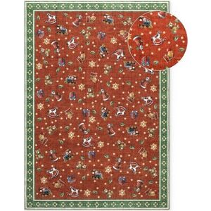 Červený/zelený koberec s vánočním motivem 160x230 cm Toy's Delight Nostalgic Noel Red Green – Villeroy&Boch obraz
