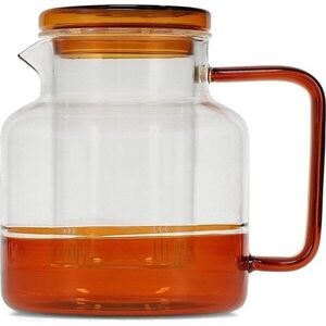 Jantarová skleněná konvice na čaj 950 ml Liv – ONA obraz