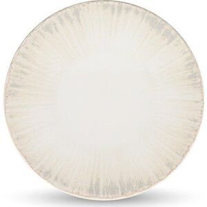 Světle šedý servírovací porcelánový talíř ø 32 cm Nuance – BonBistro obraz