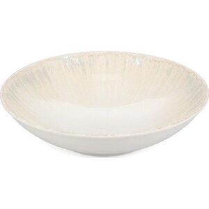 Světle šedý hluboký porcelánový talíř ø 21 cm Nuance – BonBistro obraz