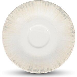 Světle šedý porcelánový podšálek ø 14 cm Nuance – BonBistro obraz