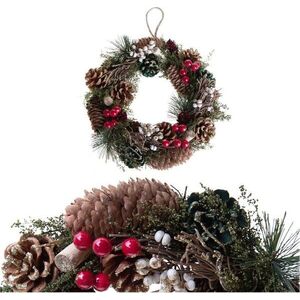 Vánoční věnec ø 25 cm Berry & Pine – Brandani obraz