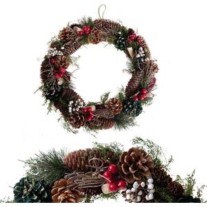 Vánoční věnec ø 36 cm Berry & Pine – Brandani obraz