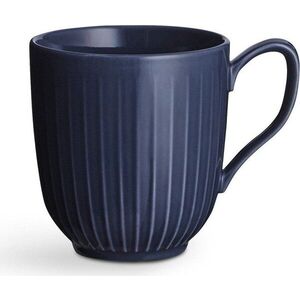 Tmavě modrý porcelánový hrnek Kähler Design Hammershoi, 330 ml obraz