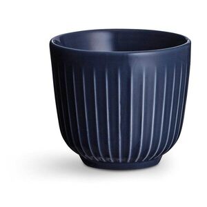 Tmavě modrý porcelánový hrnek Kähler Design Hammershoi, 200 ml obraz